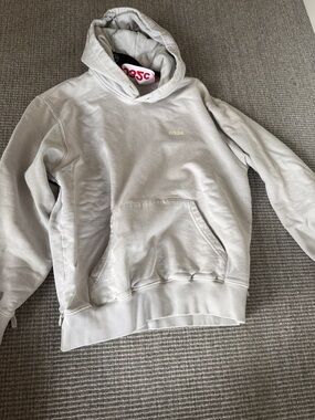 Light Gray Men's Hooded Sweatshirt